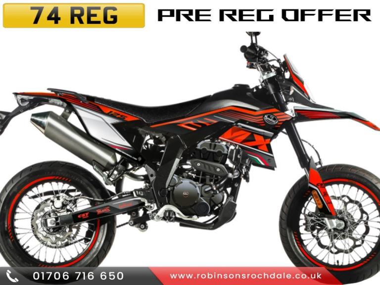 FB Mondial SMX 125 Motard Supermoto Was £3999 Now £2999 Pre-Reg plus OTR