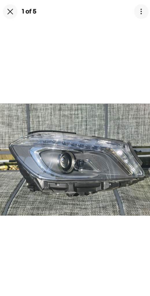 Mercedes A Class w176 Xenon headlight drivers side