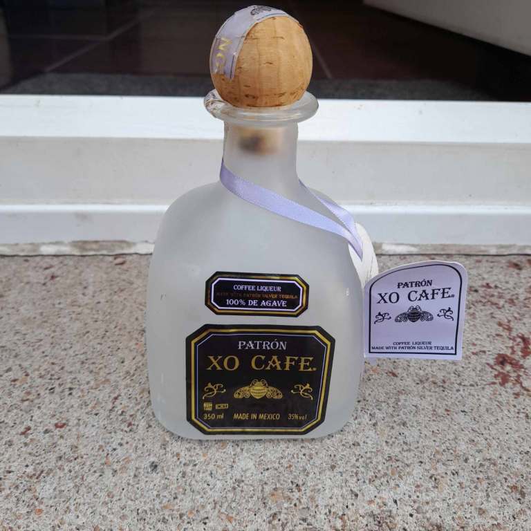  Empty Patron XO Cafe Bottle