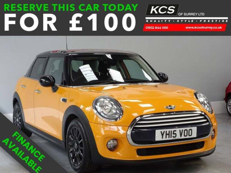 2015 MINI Hatch 1.5 Cooper Hatchback 5dr Petrol Manual Euro 6 (s/s) (136 ps) Hatchback Petrol Manual