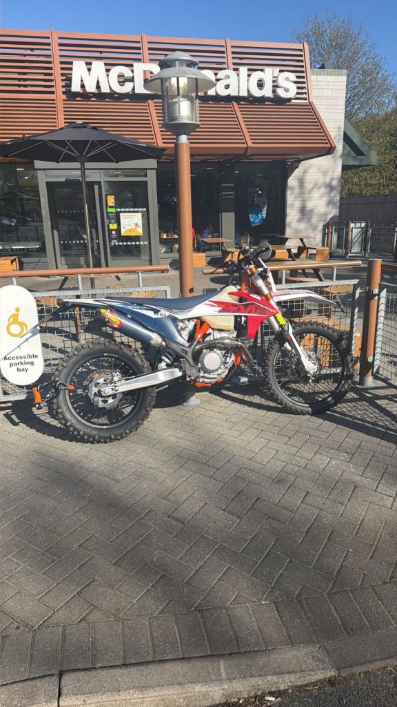 Ktm sixdays 250 reg as a 125