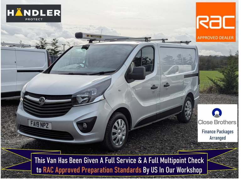 2019 Vauxhall Vivaro 2900 1.6CDTI 120PS Sportive H1 Van PANEL VAN Diesel Manual