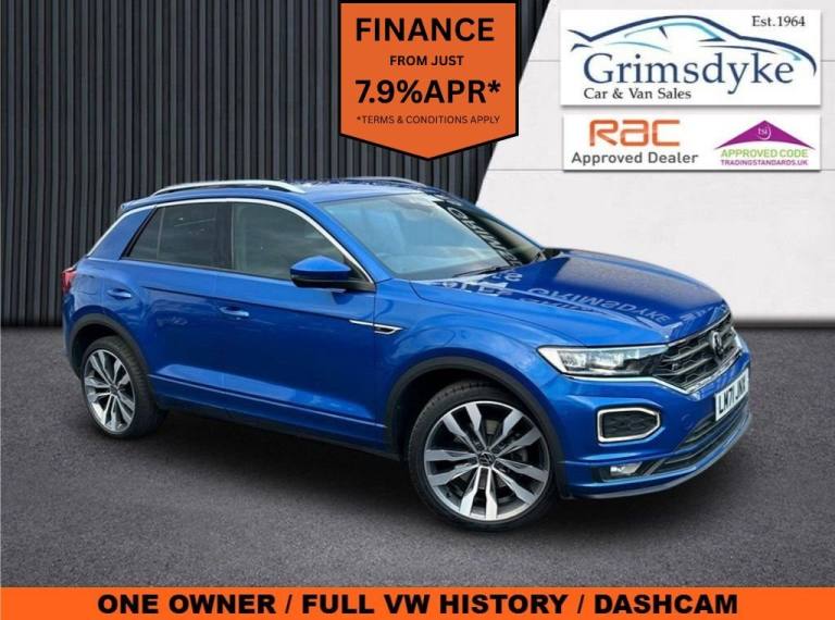image for 2021 Volkswagen T-Roc 1.5 TSI GPF EVO R-Line SUV 5dr Petrol DSG Euro 6 (s/s) (150 ps) HATCHBACK P...