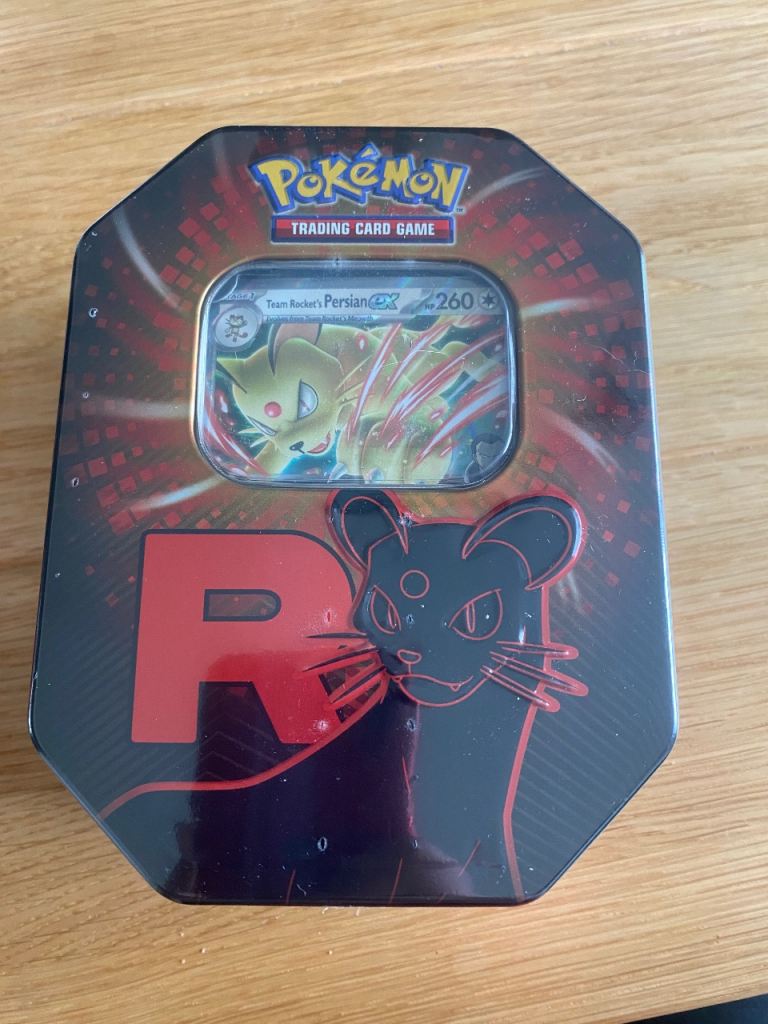 Pokémon TCG Team Rocket Tin