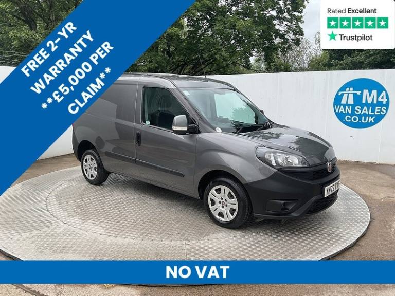 2023 Fiat Doblo MultijetII Tecnico Cargo SWB L/R A/C Euro 6 **NO VAT** SWB Panel Van Diesel Manual