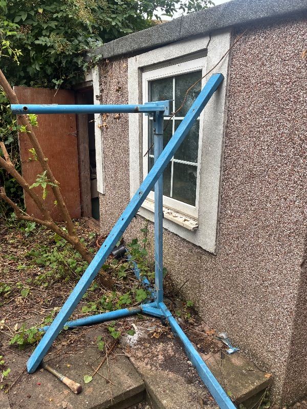 Old gymnastics bars - metal 