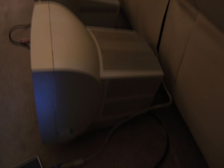 Old School Computer Monitors - 1 Left! 15 Inch Dell, Retro, Vintage, Pre-flat screen, Aug 2000