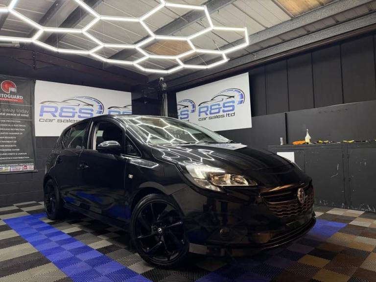 2019 Vauxhall Corsa 1.4 SRi Vx-line Nav Black 5dr HATCHBACK Petrol Manual