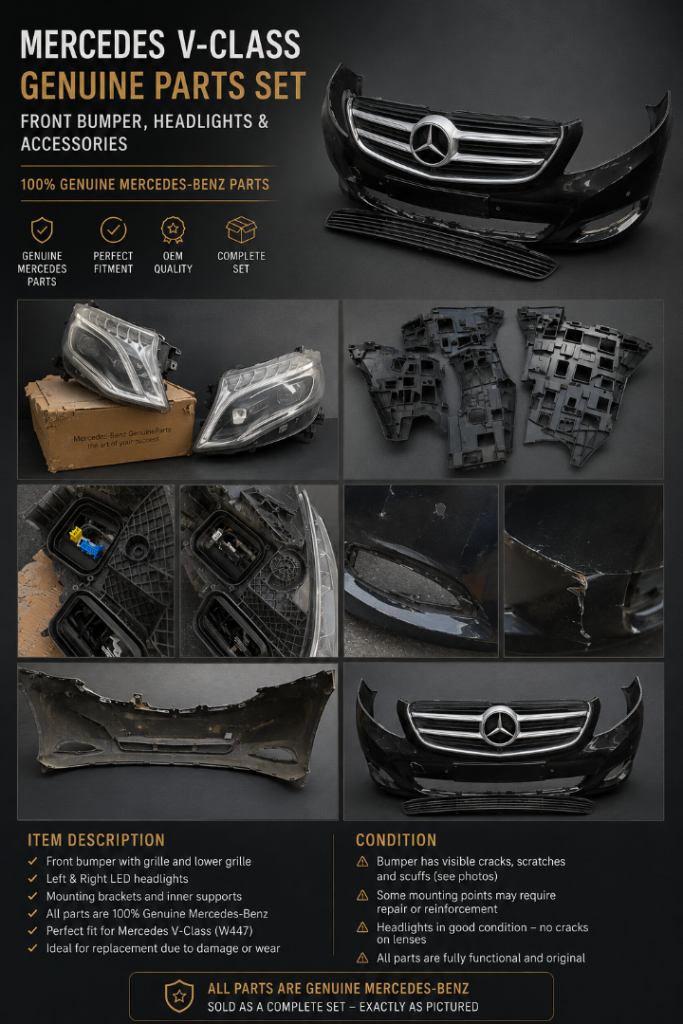 Mercedes V Class Front Bumper
