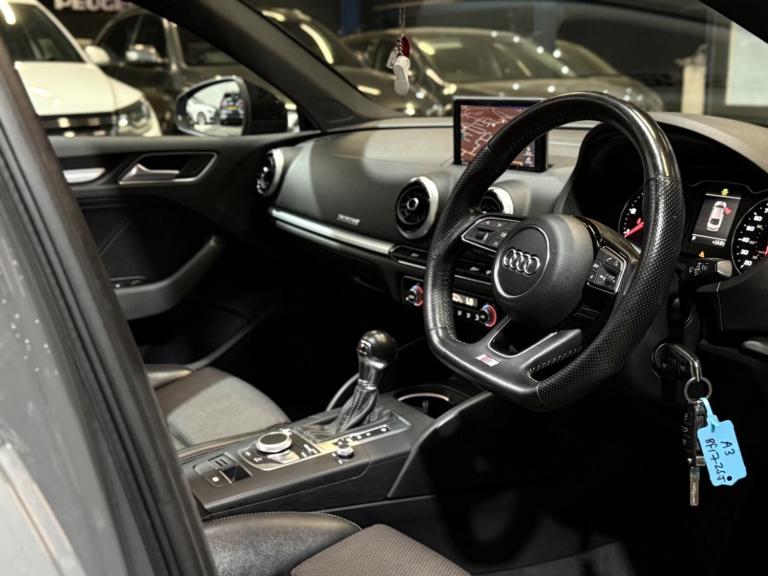 2017 Audi A3 2.0 TDI Black Edition S Tronic Auto 6Spd quattro Euro 6 (s/s) 4dr SALOON Diesel Auto...