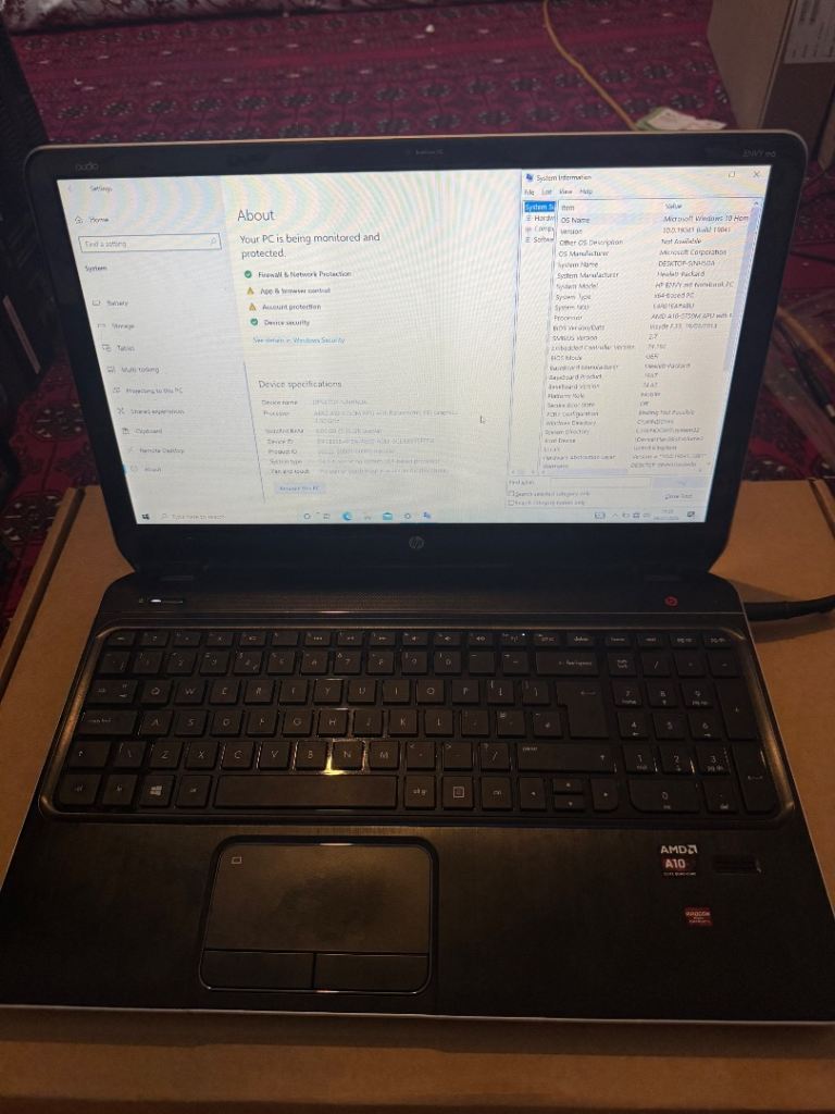 HP ENVY M6 NOTEBOOK - AMS A10 5750M - 8GB RAM - 1 Tb MEMORY - £70