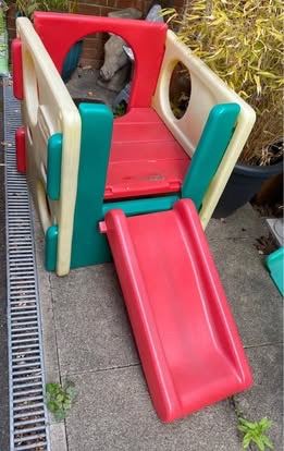 Little tikes tykes activity cube slide climbing frame garden toys baby toddler gym