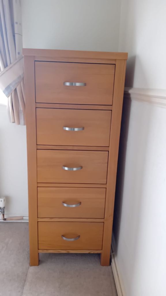 Tall boy- chest of drawers