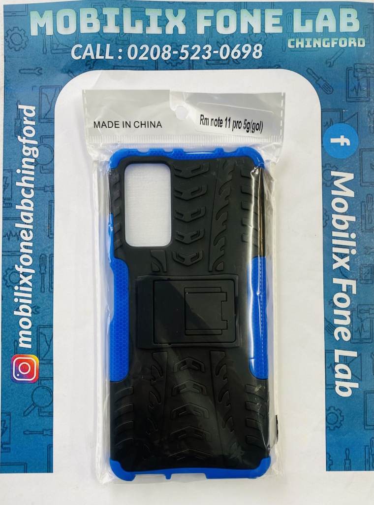 Redmi Note 11 Pro Blue Heavy Duty Shockproof Protective Phone Case