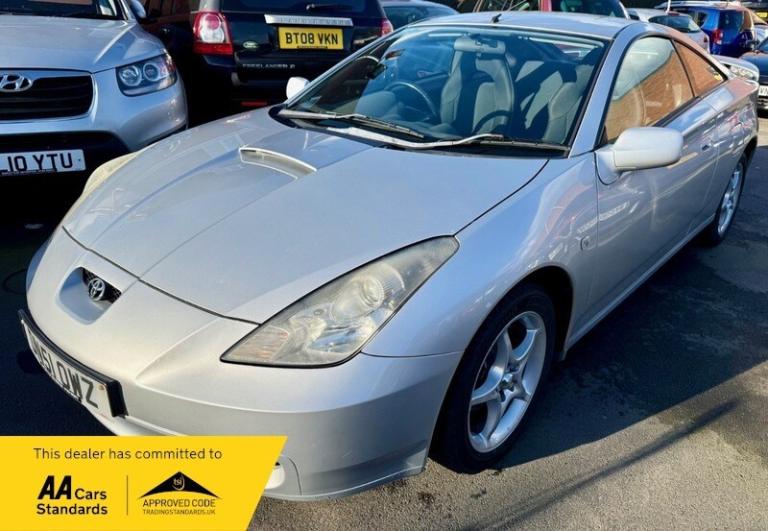 2002 Toyota Celica 1.8 VVTi 3dr Ulez Compliant ( Home Delivery ) See Walk a around Video  HATCHBA...