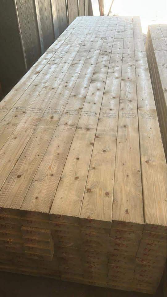 5 x 2 C24 Treated (UC2) Timber / Wood 4.8m Delivery Available