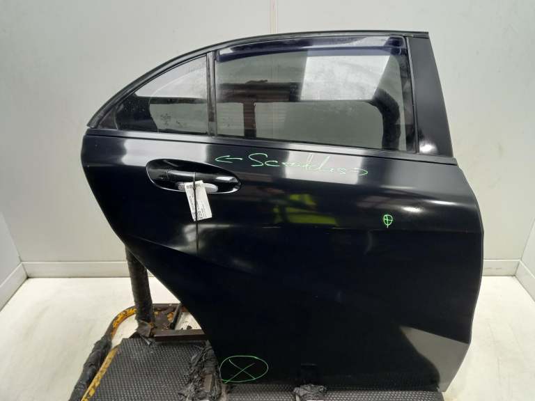 Mercedes A Class Right Rear Door O/S 2012-2018 Cosmos Black 5 Door Hatchback