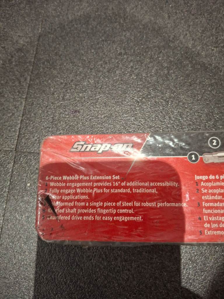 Snapon 1/4 6-peace wobble extension set.