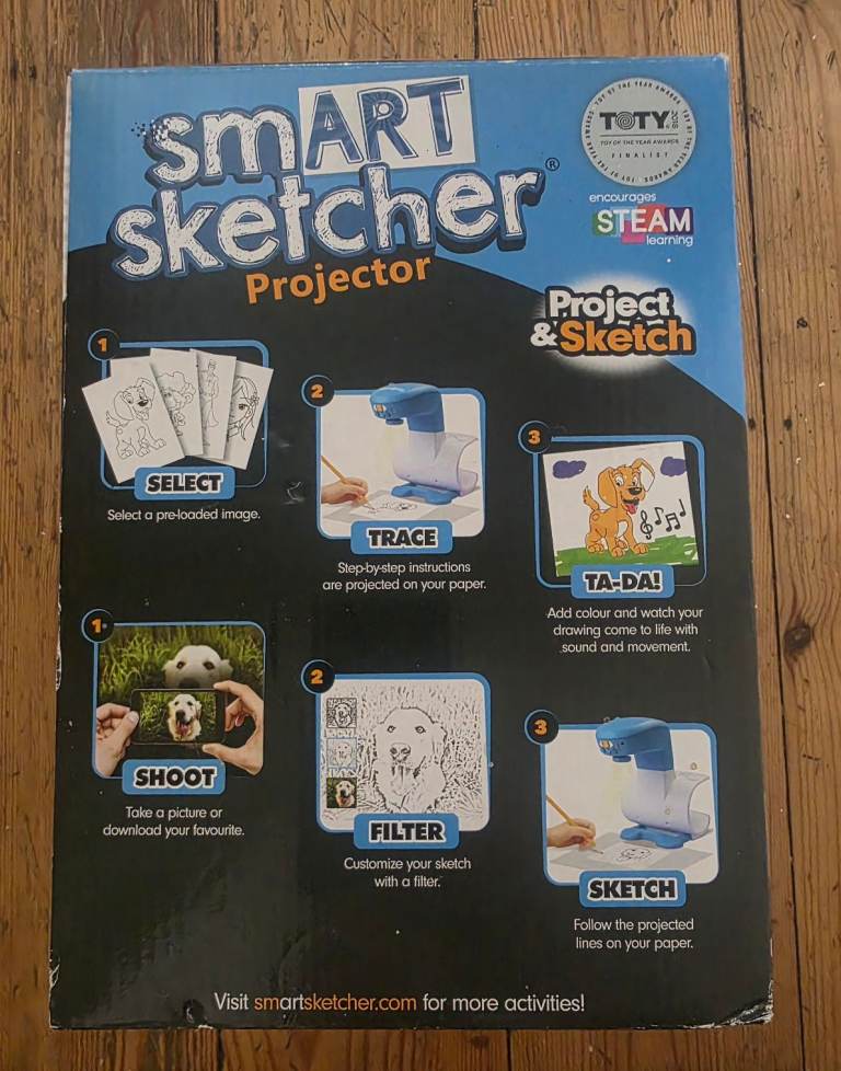 Smart Sketcher Projector, great for kids to learn drawing and letters ...