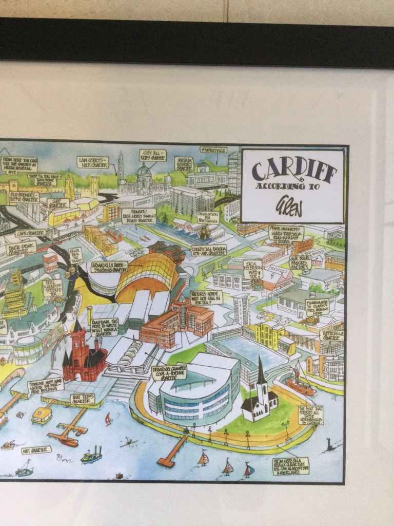 image for Cardiff ‘Gren’ print framed