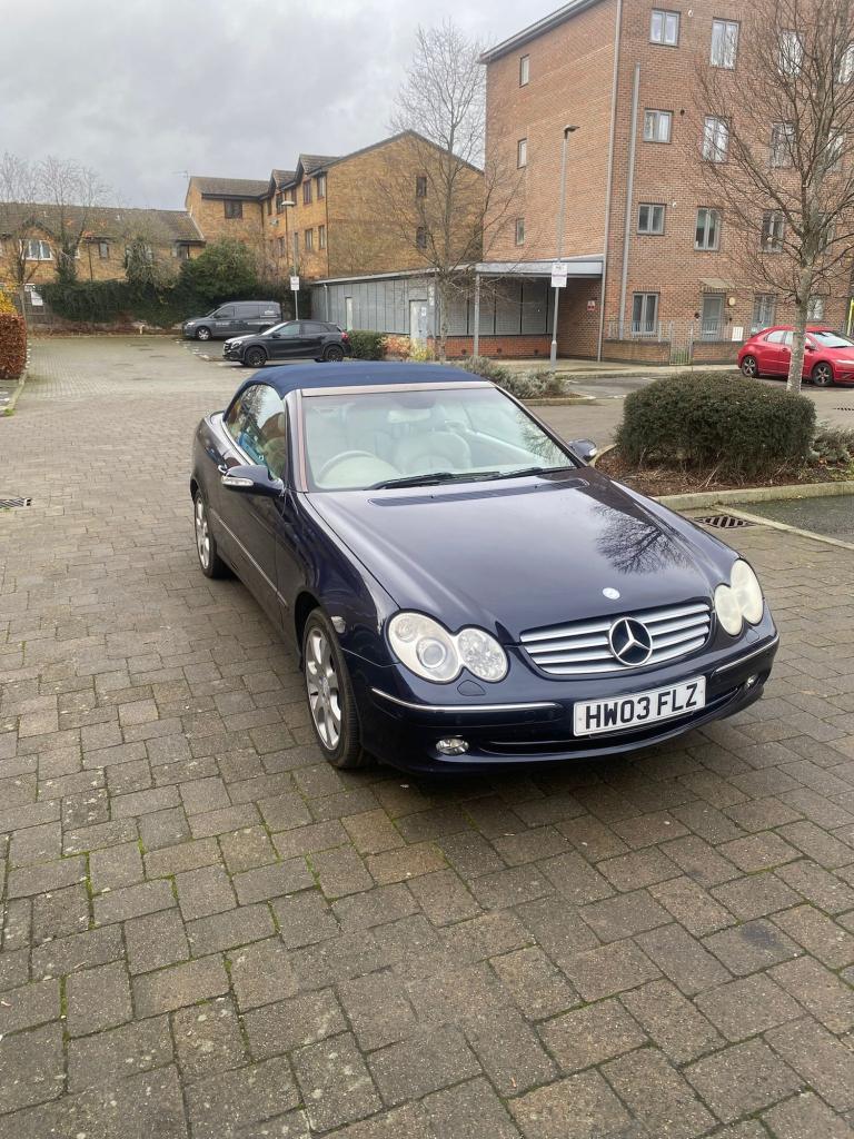 2003 Mercedes-Benz CLK 320 Elegance 2dr Tip Auto CONVERTIBLE Petrol Automatic