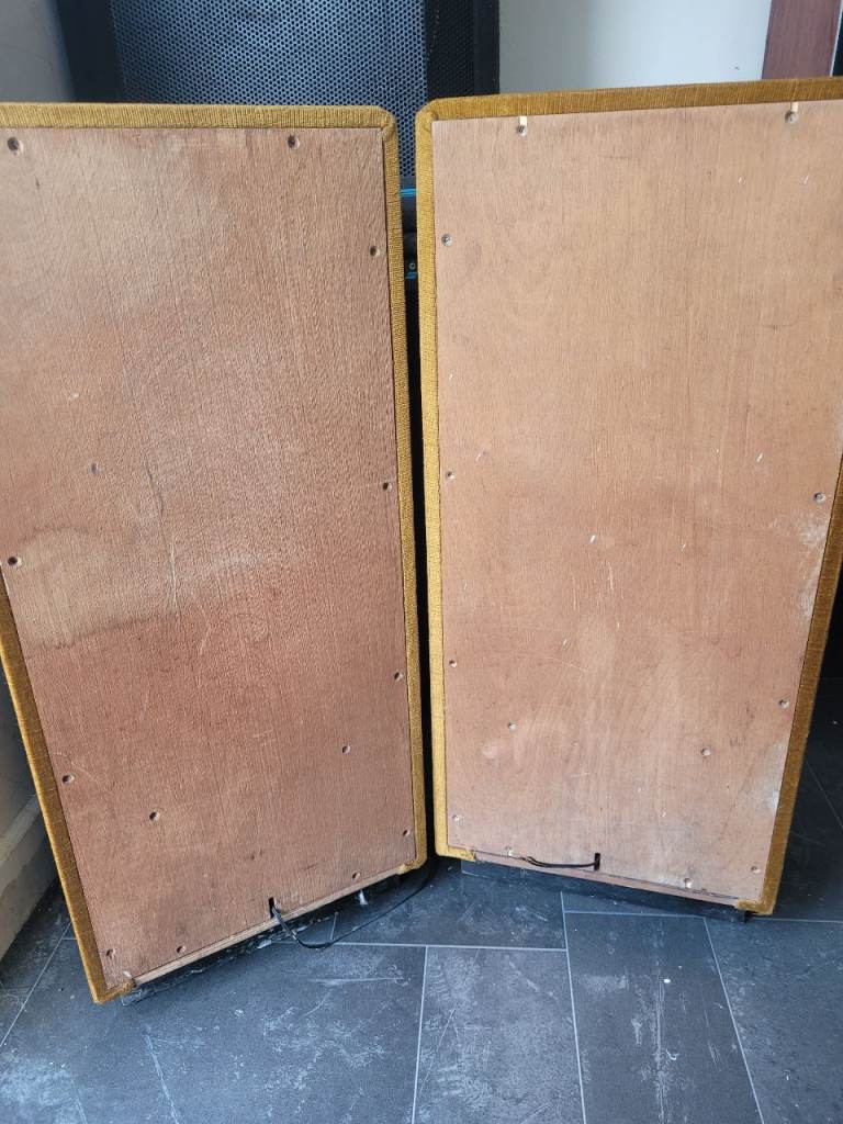 Simphonija/Rigonda Loudspeaker Pair Speaker System UNTESTED spares Or Repairs