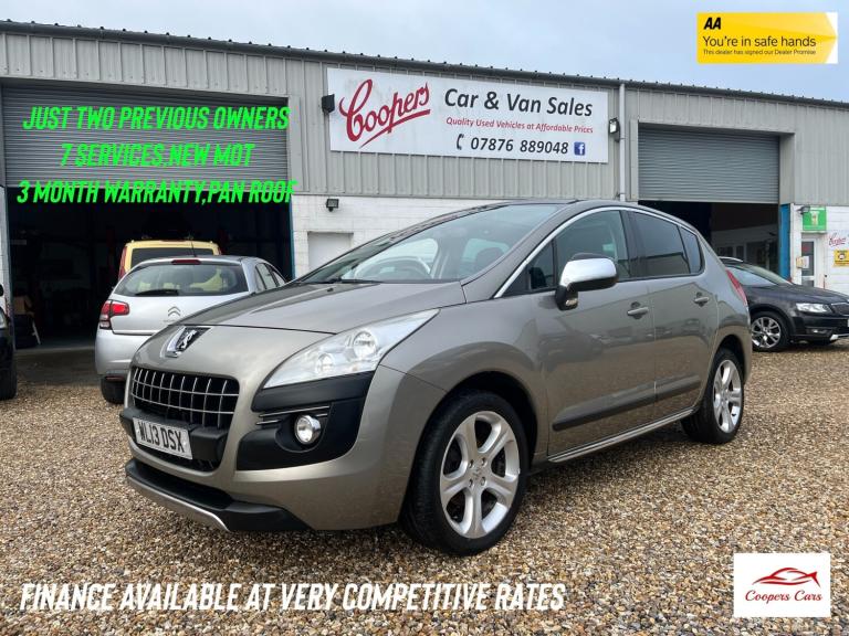 2013 Peugeot 3008 1.6 HDi 115 Allure 5dr HATCHBACK Diesel Manual