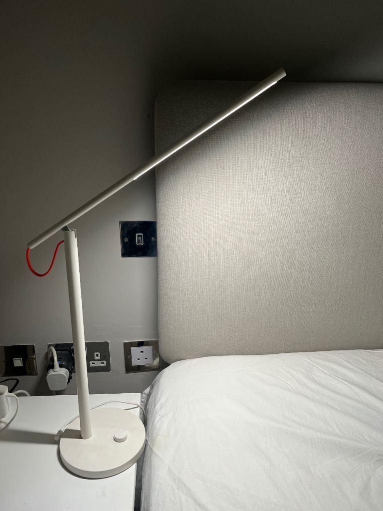 Modern White LED Desk Lamp – As Good As New