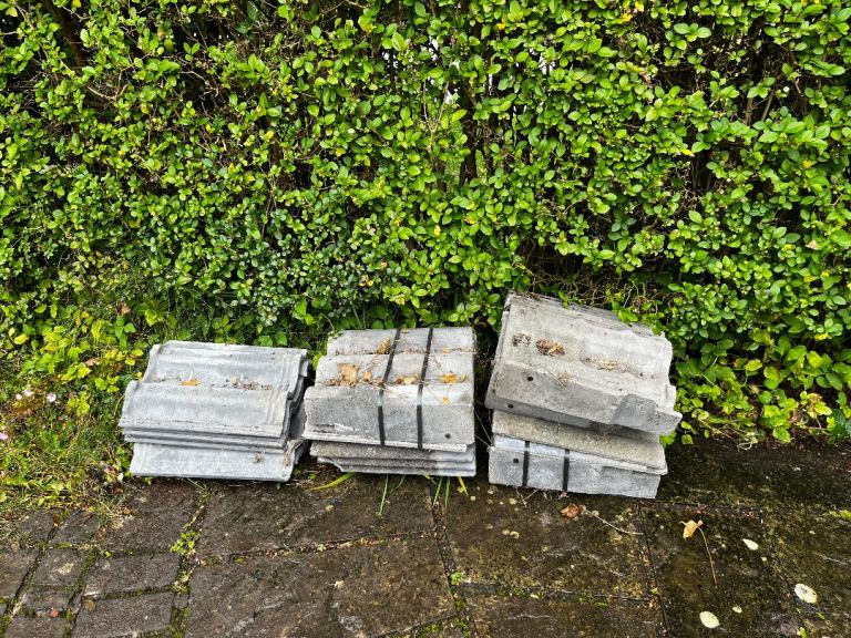 Slate roof tiles - free to a good home! 