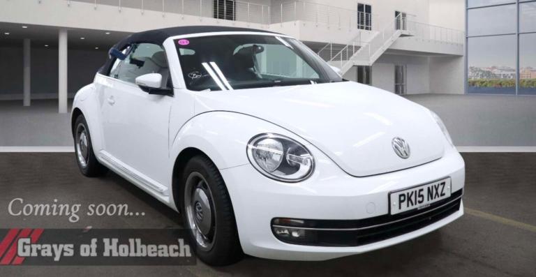 2015 Volkswagen Beetle 2.0 TDI Design 2dr CONVERTIBLE DIESEL Manual