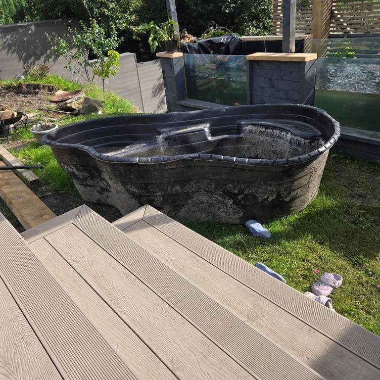 Pond and filter