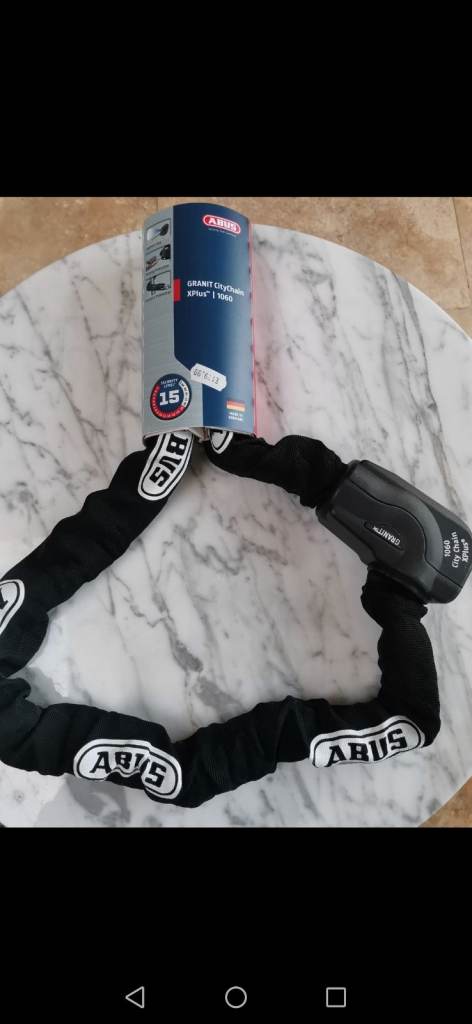 Motorbike ABUS Granit CityChain XPlus 1060