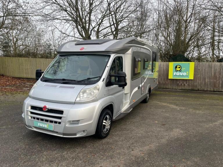 Burstner Solano T727 4 Berth 4 Belt Fixed Island Bed Motorhome