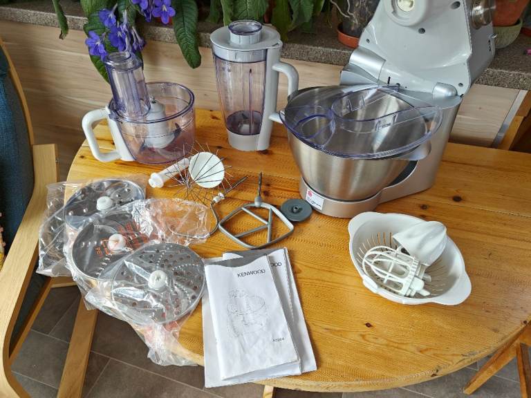 Kenwood mixer, liquidiser, food processor machine package