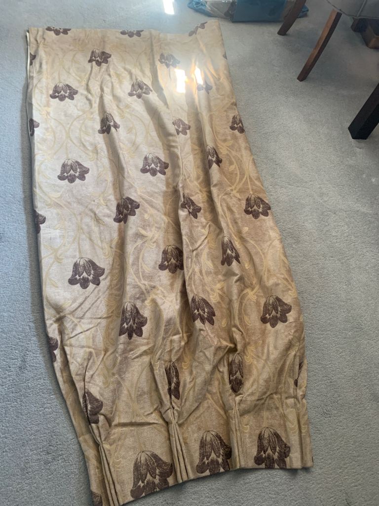 Beautiful hand made curtains