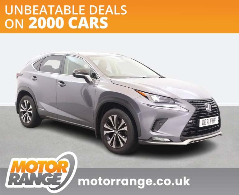 2021 Lexus NX 300h 2.5 5dr CVT [8 Nav] Crossover/SUV PETROL/ELECTRIC Automatic