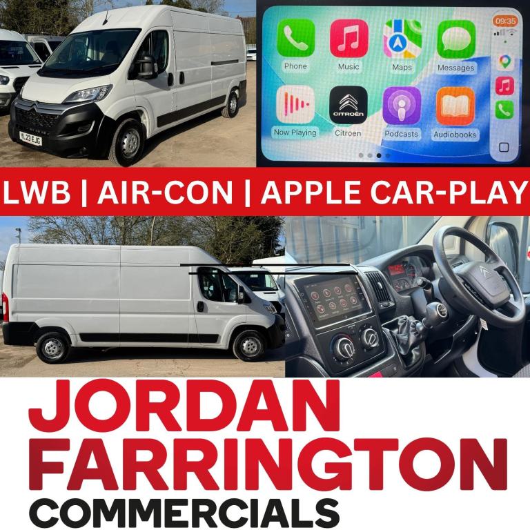 2023 CITROEN RELAY L3 H2 2.2 DIESEL ENTERPRISE PANEL VAN WITH AIR-CON AND CRUISE