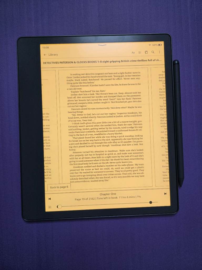 Kindle Scribe, 64GB with Premium Pen