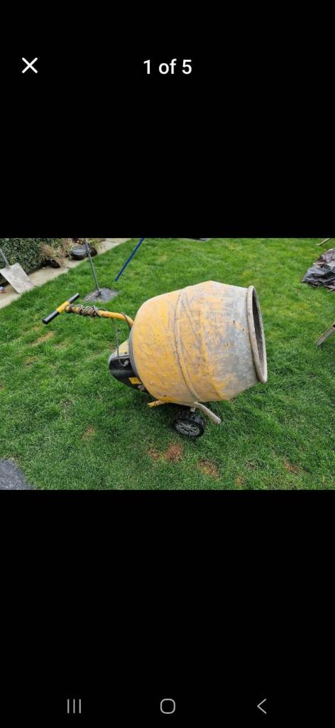 Cement mixer hire concrete