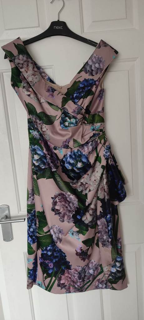 Beautiful Silk Lined Dress and Handbag