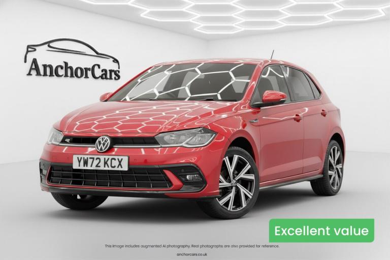 2022 Volkswagen Polo 1.0 TSI R-Line Hatchback 5dr Petrol Manual Euro 6 Hatchback Petrol Manual