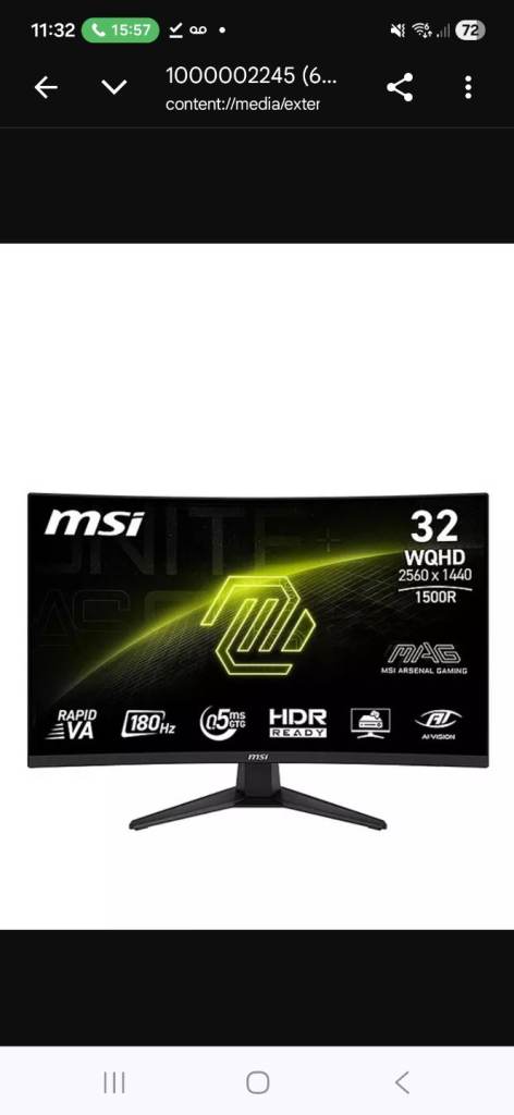 mag 325cqrf 32 inch, quad hd, 17