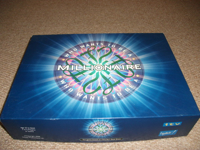 Who Wants to be a Millionaire Board Game, complete, excellent, as new