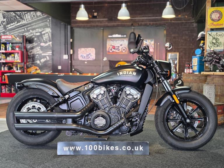 2023/73 INDIAN SCOUT BOBBER 1133cc EXTRA'S 6,000 MILES