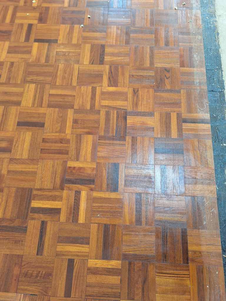 Original Reclaimed Solid Wood Mahogany Parquet flooring 