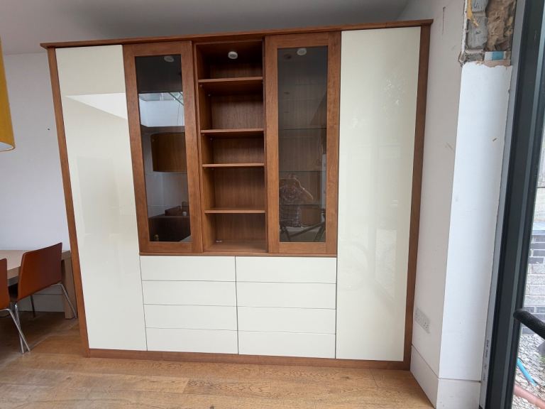 Hand-built storage/ display & drinks cabinet ( matching TV media cabinet also available separately)