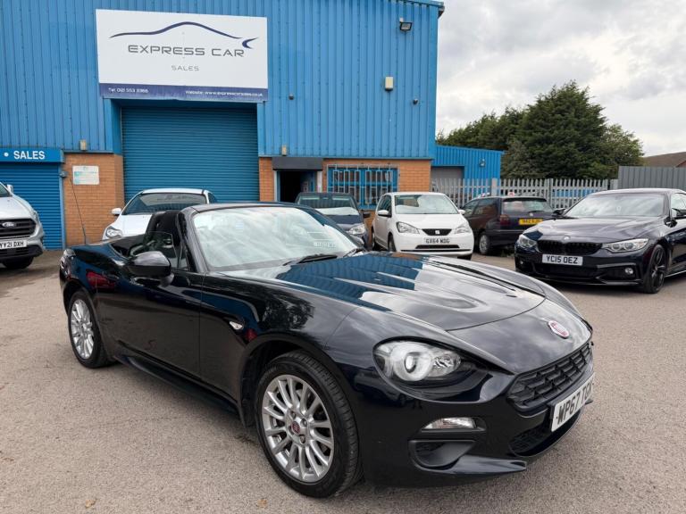 2017 Fiat 124 Spider 1.4 MultiAir Classica Euro 6 2dr CONVERTIBLE Petrol Manual