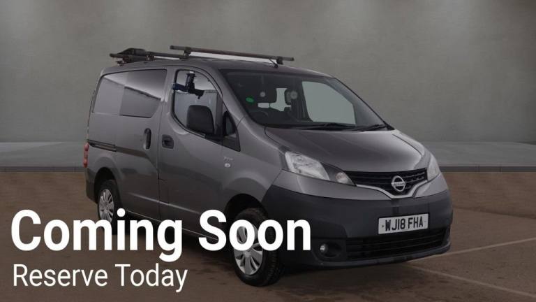 2018 18 NISSAN NV200 1.5 DCI ACENTA 5 SEAT NO VAT VAN EURO 6 (110 PS) DIESEL