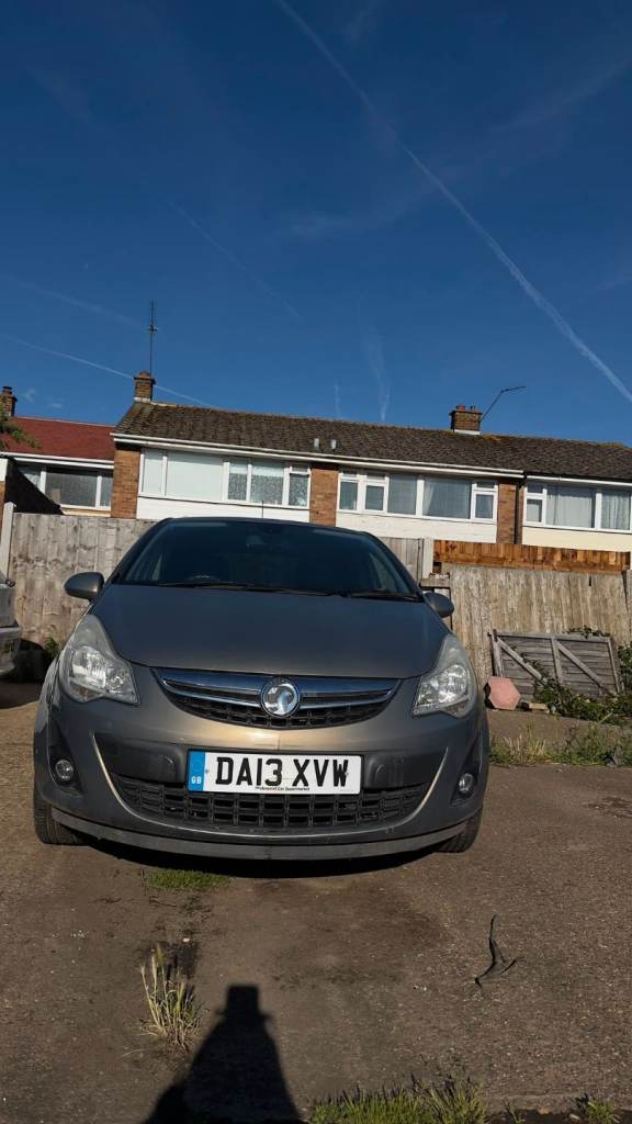 Vauxhall, CORSA, Hatchback, 2013, Manual, 1398 (cc), 5 doors, JUST 47k MILES