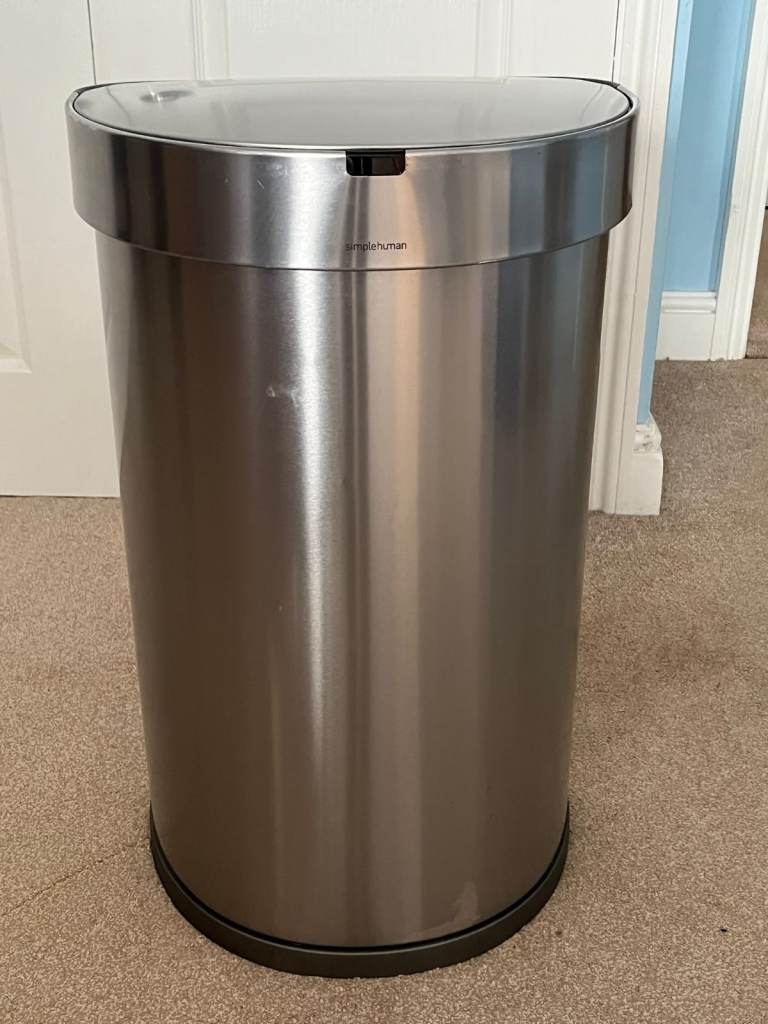 Simplehuman 45L semi-round sensor bin